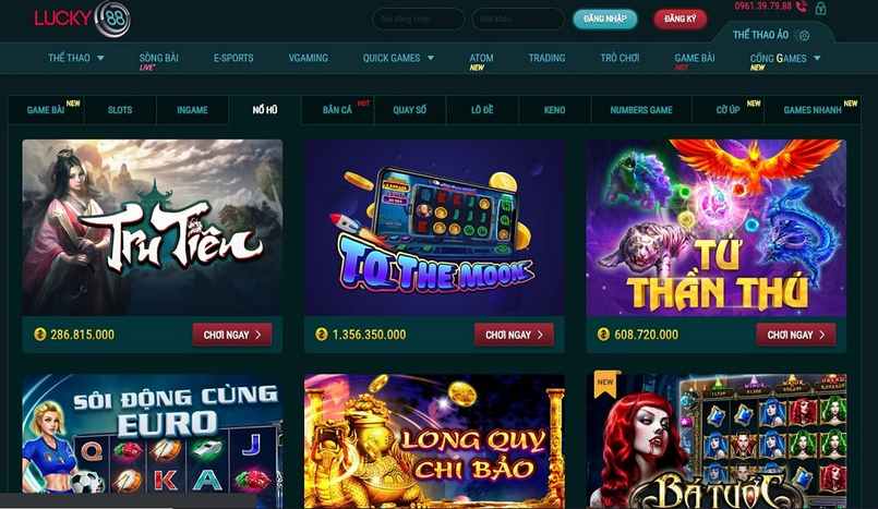 Truy cập trang web Win79 Games bằng máy tính - Win79